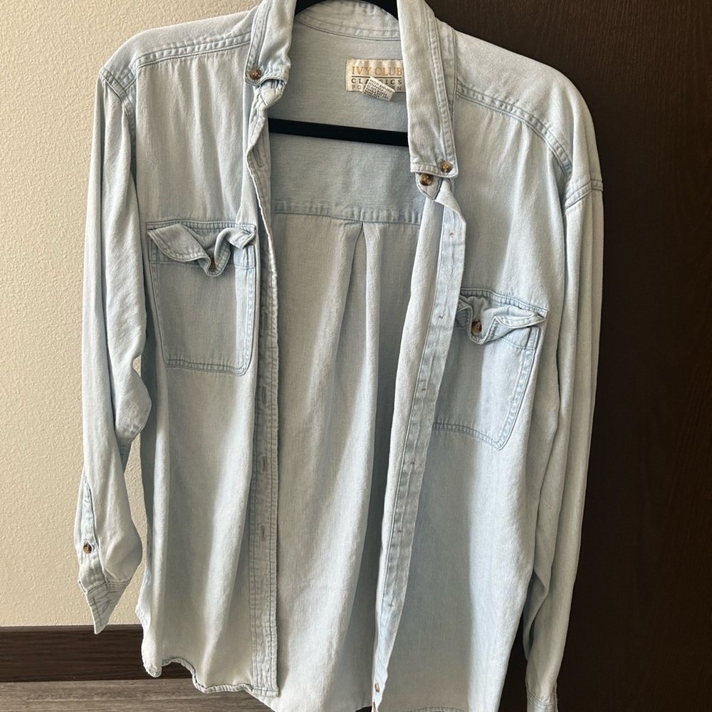 Light Blue Denim Shirt